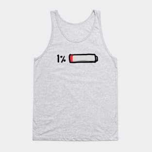 low battery Tank Top